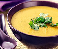 Soupe thai aux patates douces